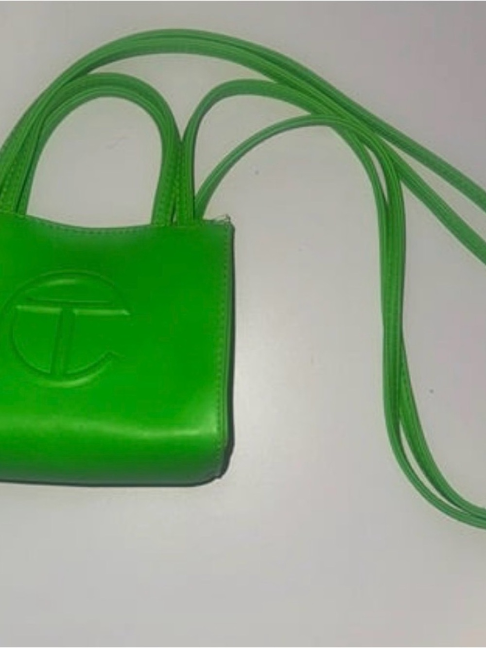 Green Telfar Purse mini